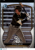 Ethan Salas 2023 Bowman Draft Chrome Refractor San Diego Padres