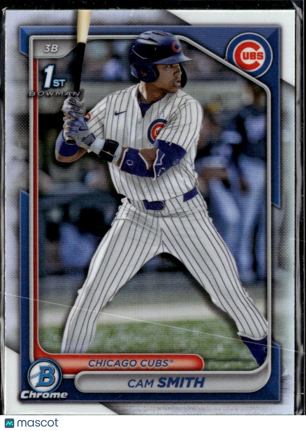 Cam Smith 2023 Bowman Chrome 1st Refractor Chicago Cubs