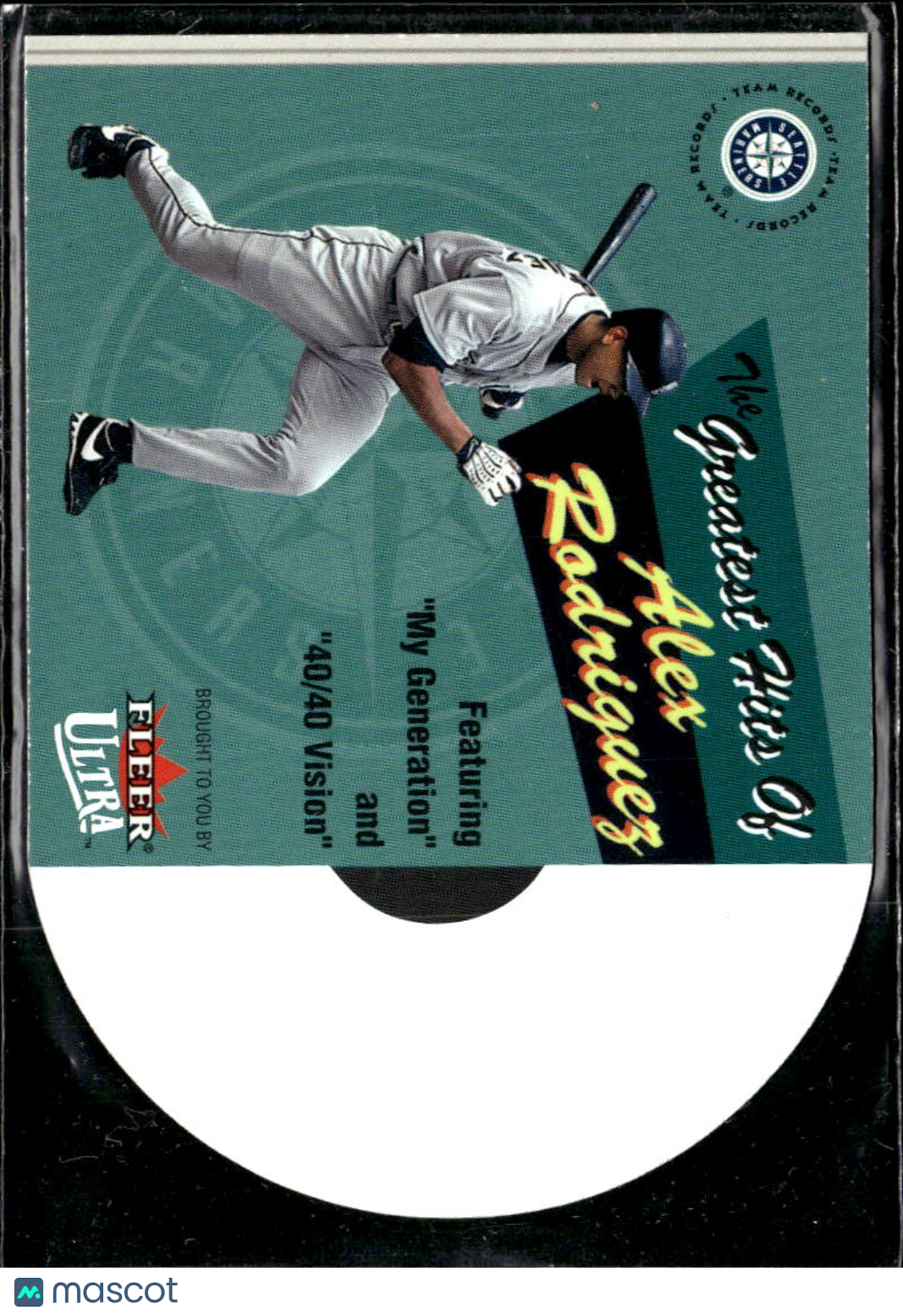 Alex Rodriguez 2000 Fleer Ultra Greatest Hits of Alex Rodriguez Seattle Mariners