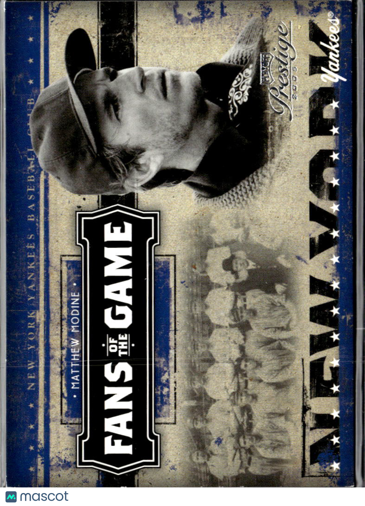 Matthew Modine 2005 Donruss Prestige Fans of the Game New York Yankees