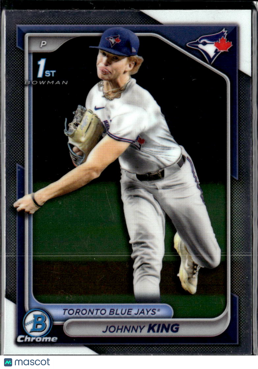 Johnny King 2024 Bowman Chrome 1st Toronto Blue Jays