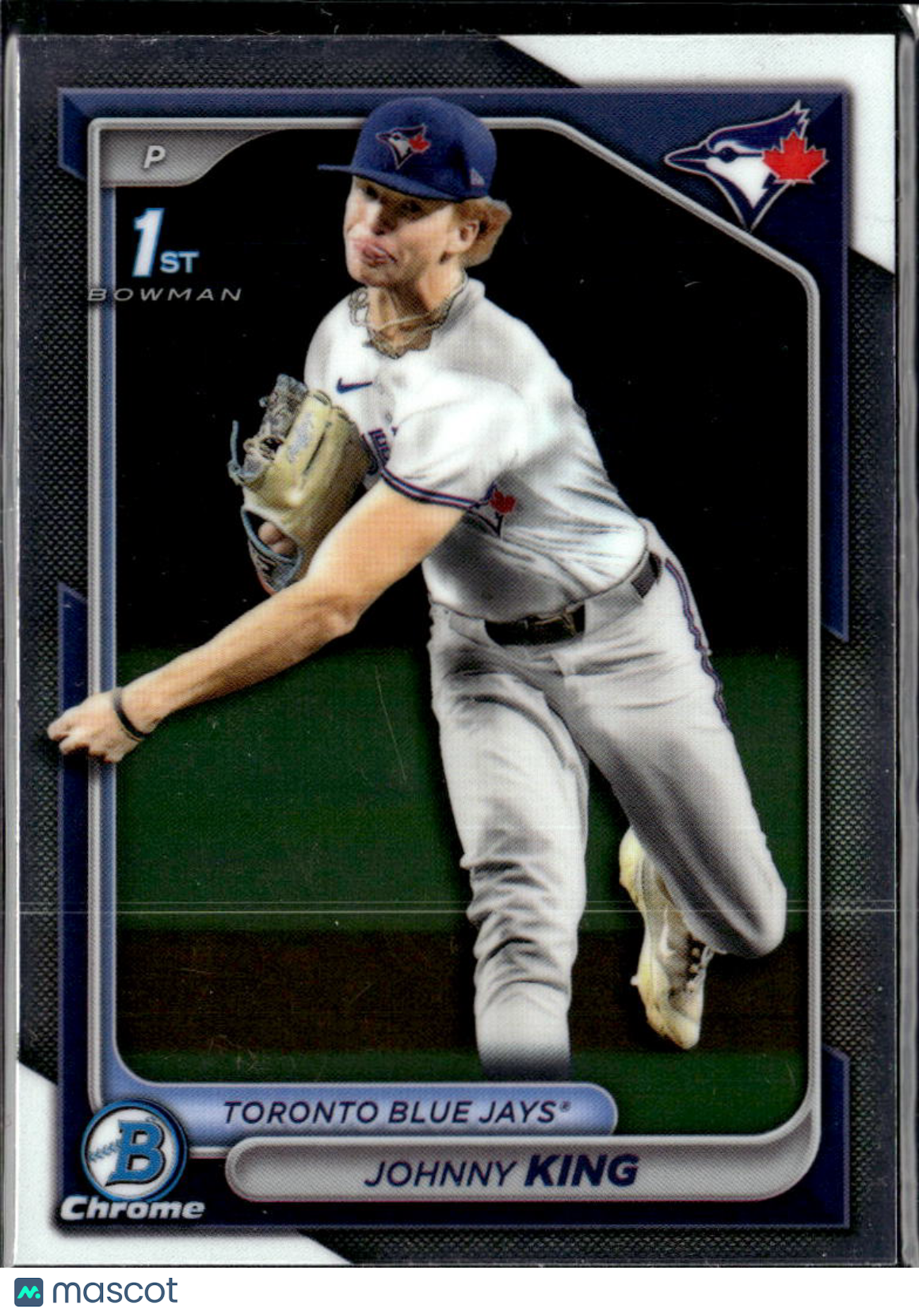Johnny King 2024 Bowman Chrome 1st Toronto Blue Jays