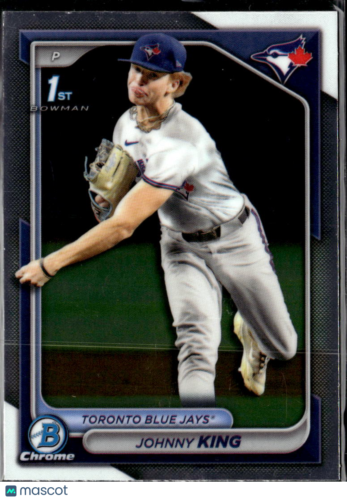 Johnny King 2024 Bowman Chrome 1st Toronto Blue Jays