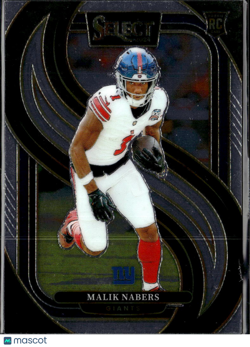 Malik Nabers 2024 Panini Select Rookie RC Premier Level New York Giants