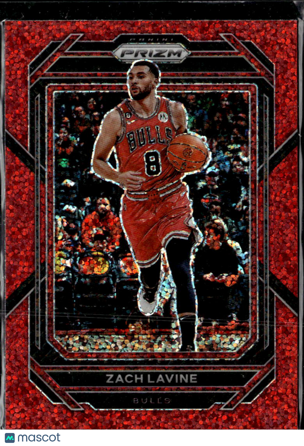 Zach LaVine 2022-23 Panini Prizm Red Sparkle SSP Chicago Bulls