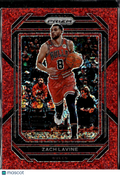 Zach LaVine 2022-23 Panini Prizm Red Sparkle SSP Chicago Bulls