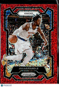 Julius Randle 2023-24 Panini Prizm Red Sparkle SSP New York Knicks
