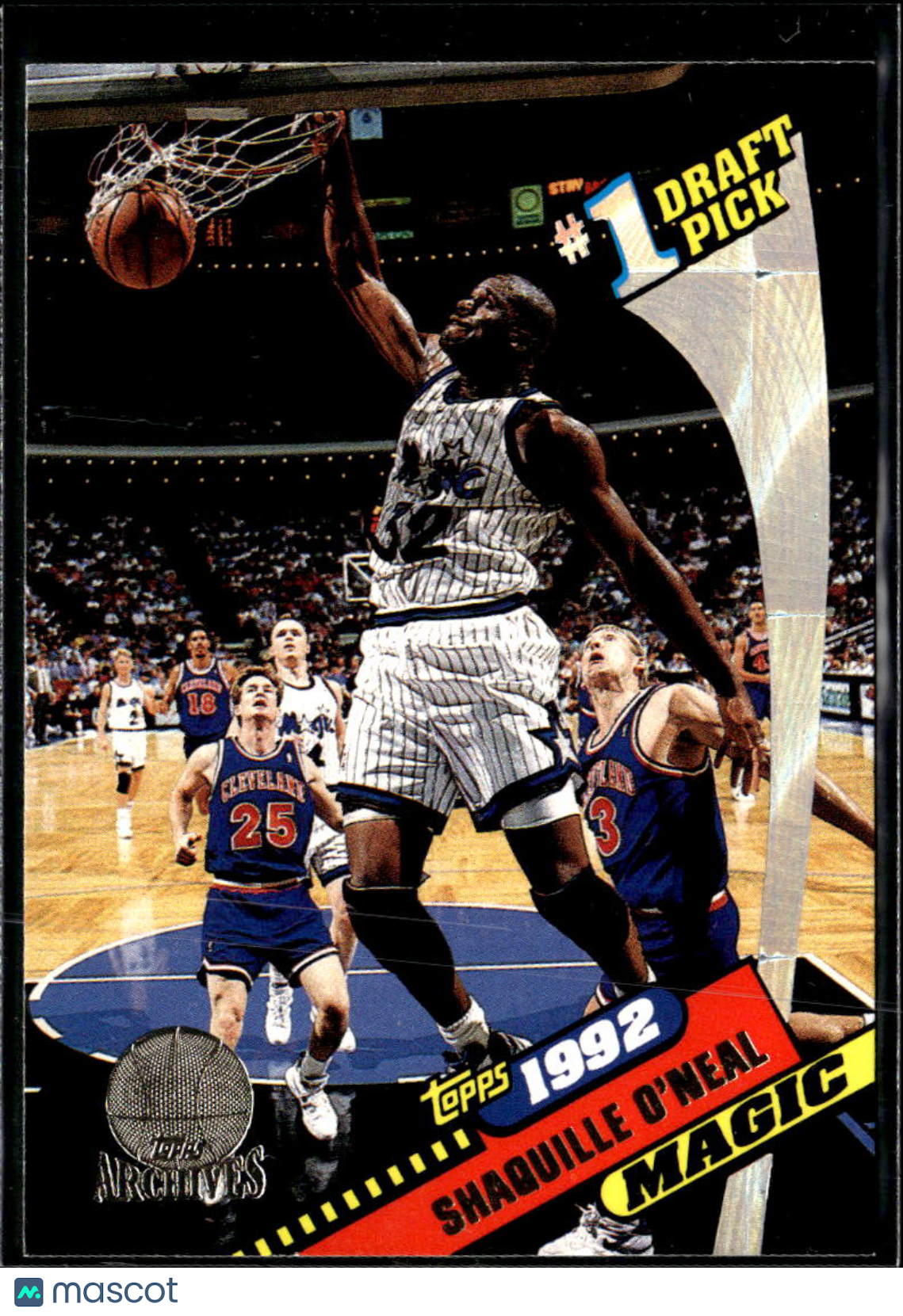 Shaquille O'Neal 1992-93 Topps Archives GOLD Rookie RC #150 Orlando Magic