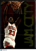 Michael Jordan 1995-96 Fleer Ultra Jam City #3 Chicago Bulls