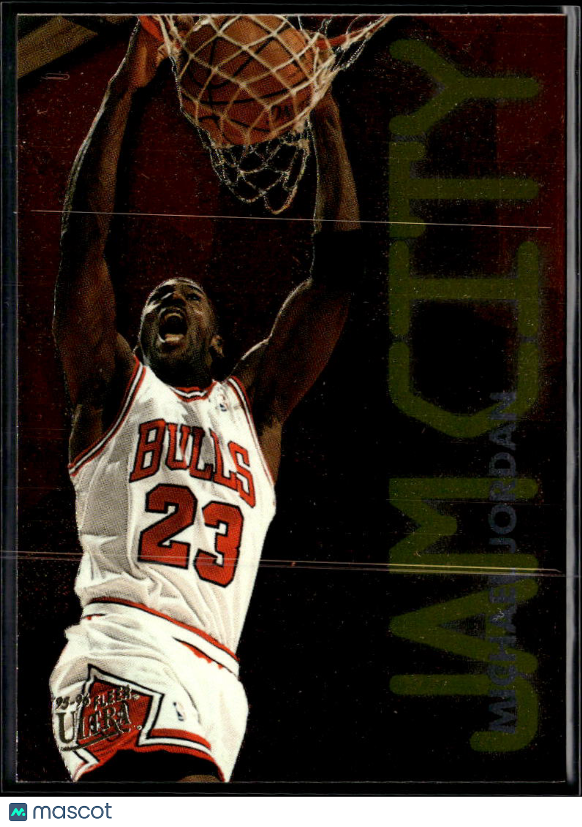 Michael Jordan 1995-96 Fleer Ultra Jam City #3 Chicago Bulls