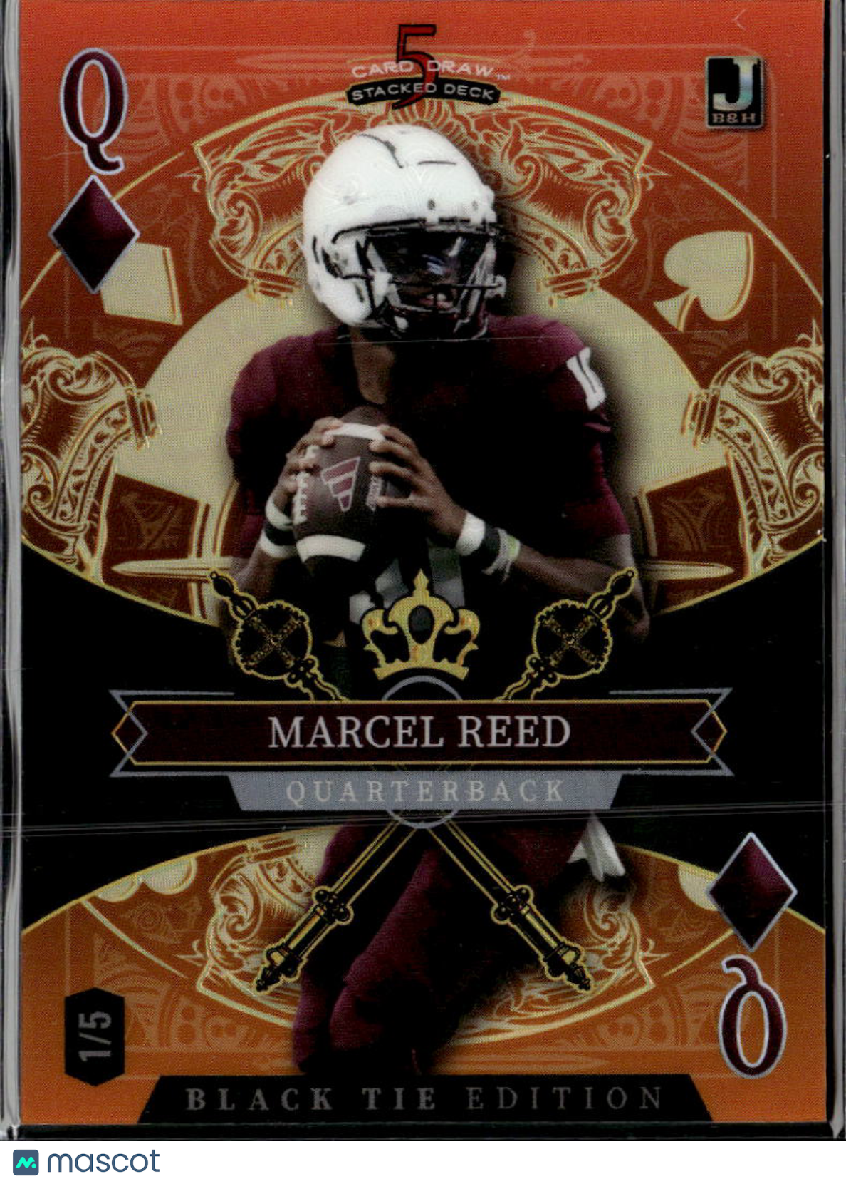 Marcel Reed 2026 Wild Card 5 Rookie RC Texas A&M Aggies 1/5