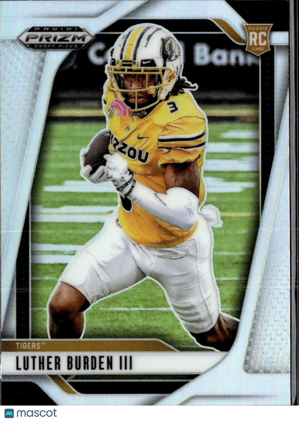 Luther Burden III 2025 Panini Prizm Draft Silver Prizm Rookie RC Missouri Tigers