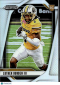 Luther Burden III 2025 Panini Prizm Draft Silver Prizm Rookie RC Missouri Tigers