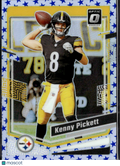 Kenny Pickett 2023 Optic Blue Stars Pittsburgh Steelers