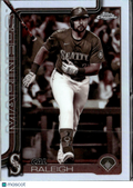 Cal Raleigh 2025 Topps Chrome Sepia Refractor Seattle Mariners