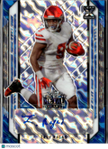 Trey Ragas 2021 Leaf Metal Draft RC Auto Autograph Blue Wave 26/40
