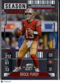 Brock Purdy 2025 Contenders Optic San Francisco 49ers