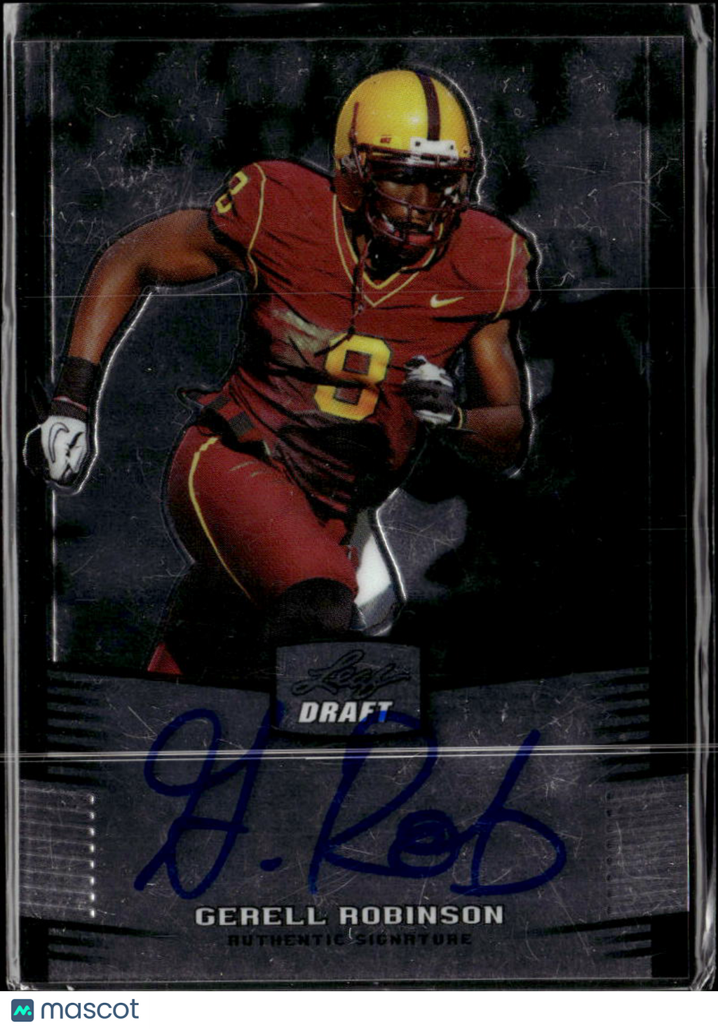 Gerell Robinson 2012 Leaf Draft Auto Autograph RC Arizona State Sun Devils