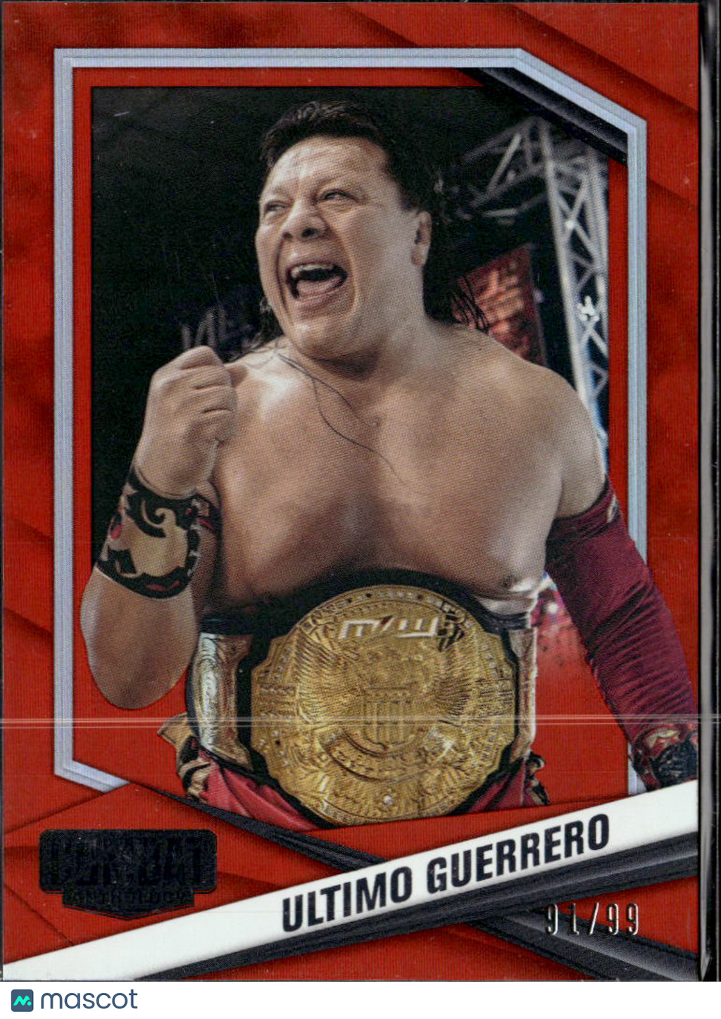 Ultimo Guerrero 2025 Panini MLW Combat Anthology Orange /99