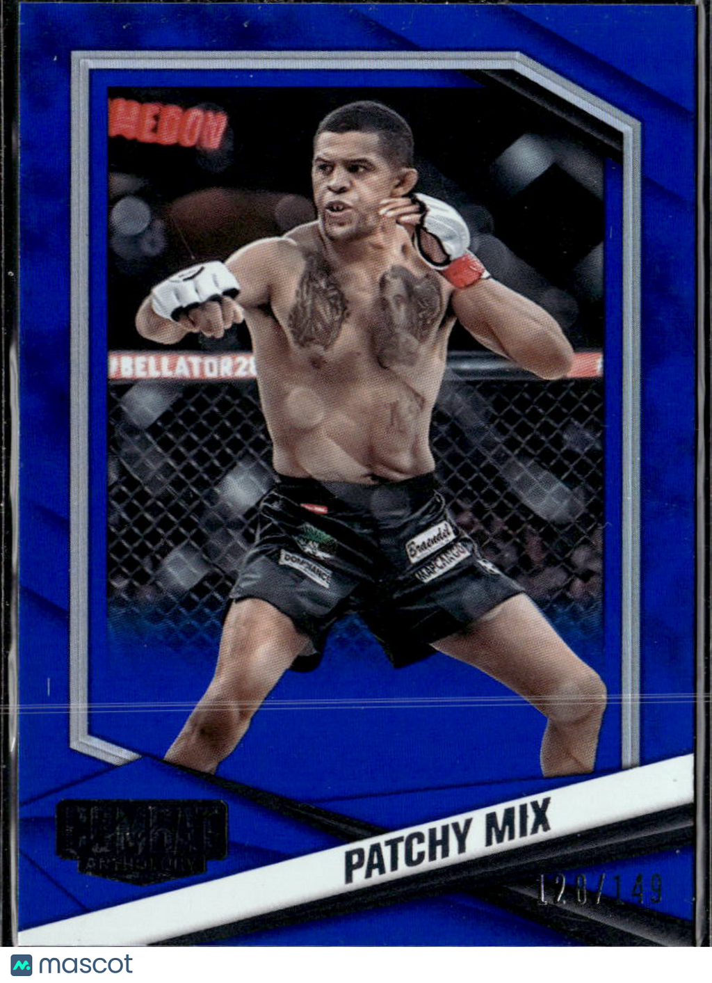 Patchy Mix 2025 Panini Combat Anthology Blue 128/149