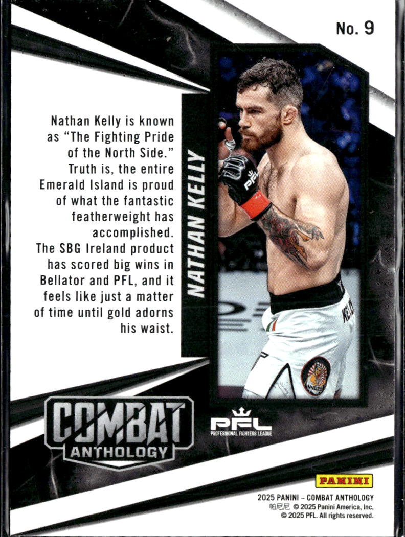 Nathan Kelly 2025 Panini Combat Anthology Blue 116/149