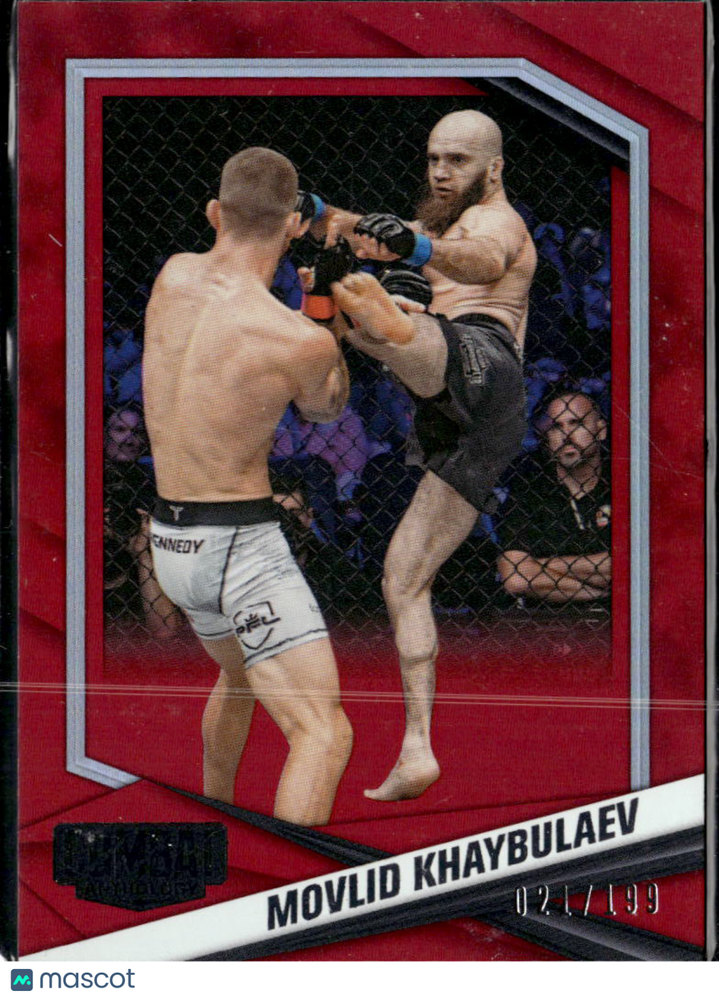 Movlid Khaybulaev 2025 Panini Combat Anthology Red /199
