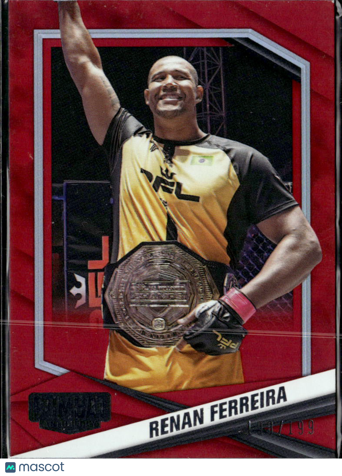 Renan Ferreira 2025 Panini Combat Anthology Red /199