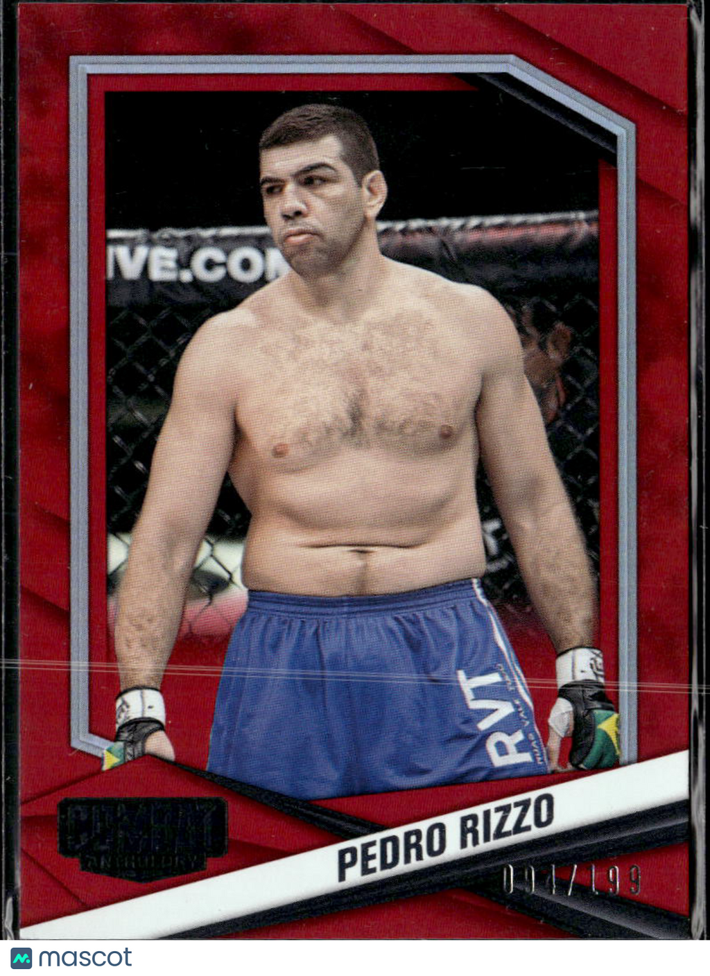 Pedro Rizzo 2025 Panini Combat Anthology Red /199
