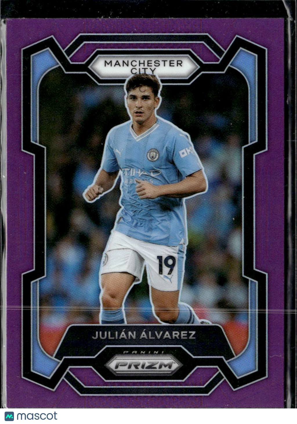 Julián Álvarez 2023 Prizm Premier League Purple Manchester City