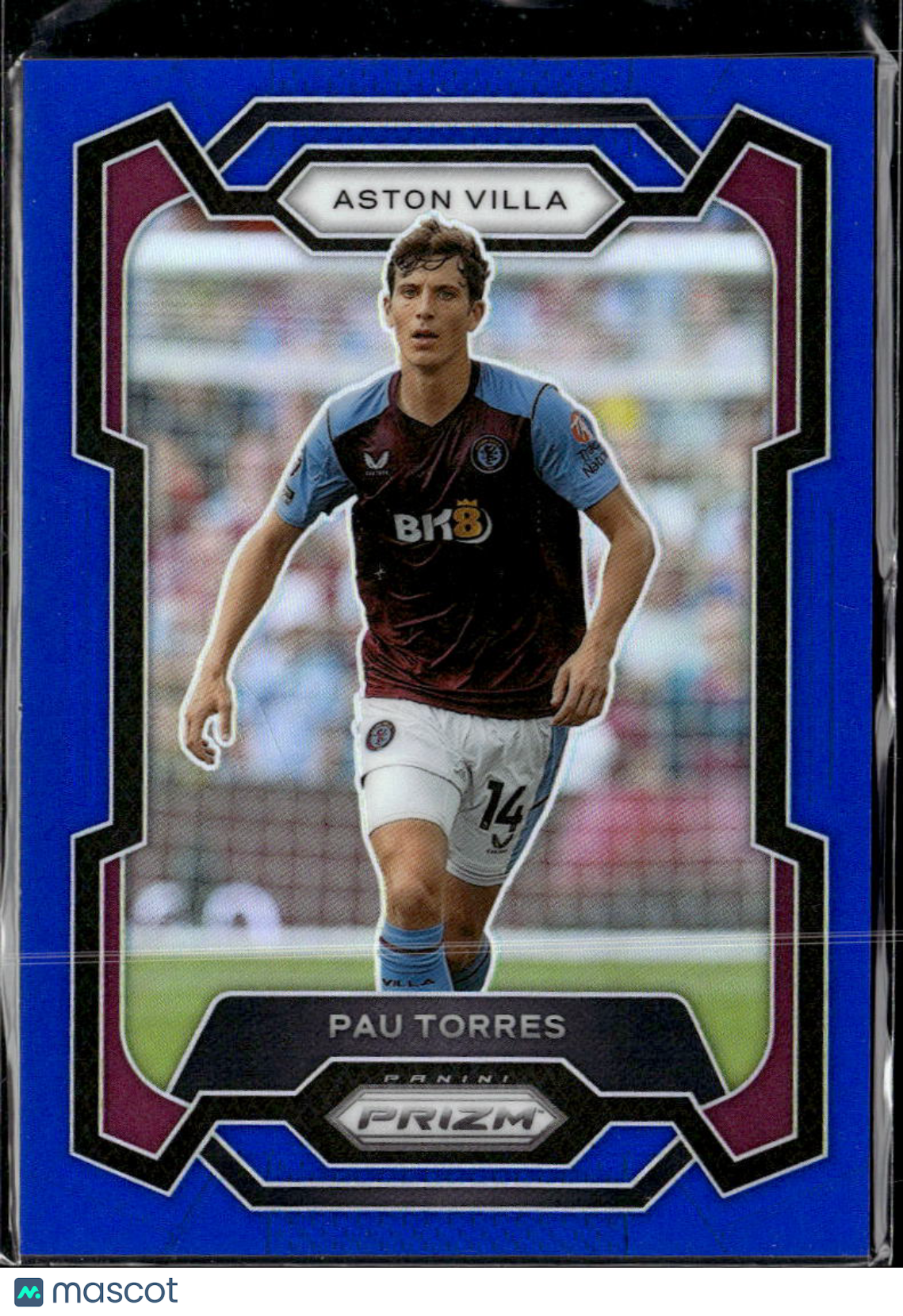 Pau Torres 2023 Panini Prizm Premier League Blue /299 Aston Villa