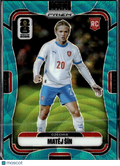 Matej Sín 2026 Panini Prizm FIFA World Cup RC Teal Wave /99 Czechia