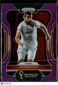 Naïm Sliti 2022 Panini Prizm FIFA World Cup Qatar Purple /199 Tunisia