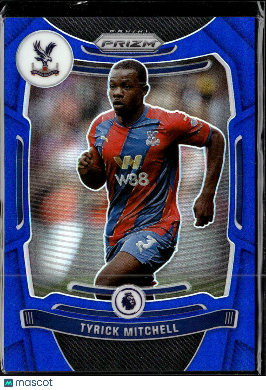 Tyrick Mitchell 2021 Panini Prizm Premier League Soccer Blue /340 Crystal Palace