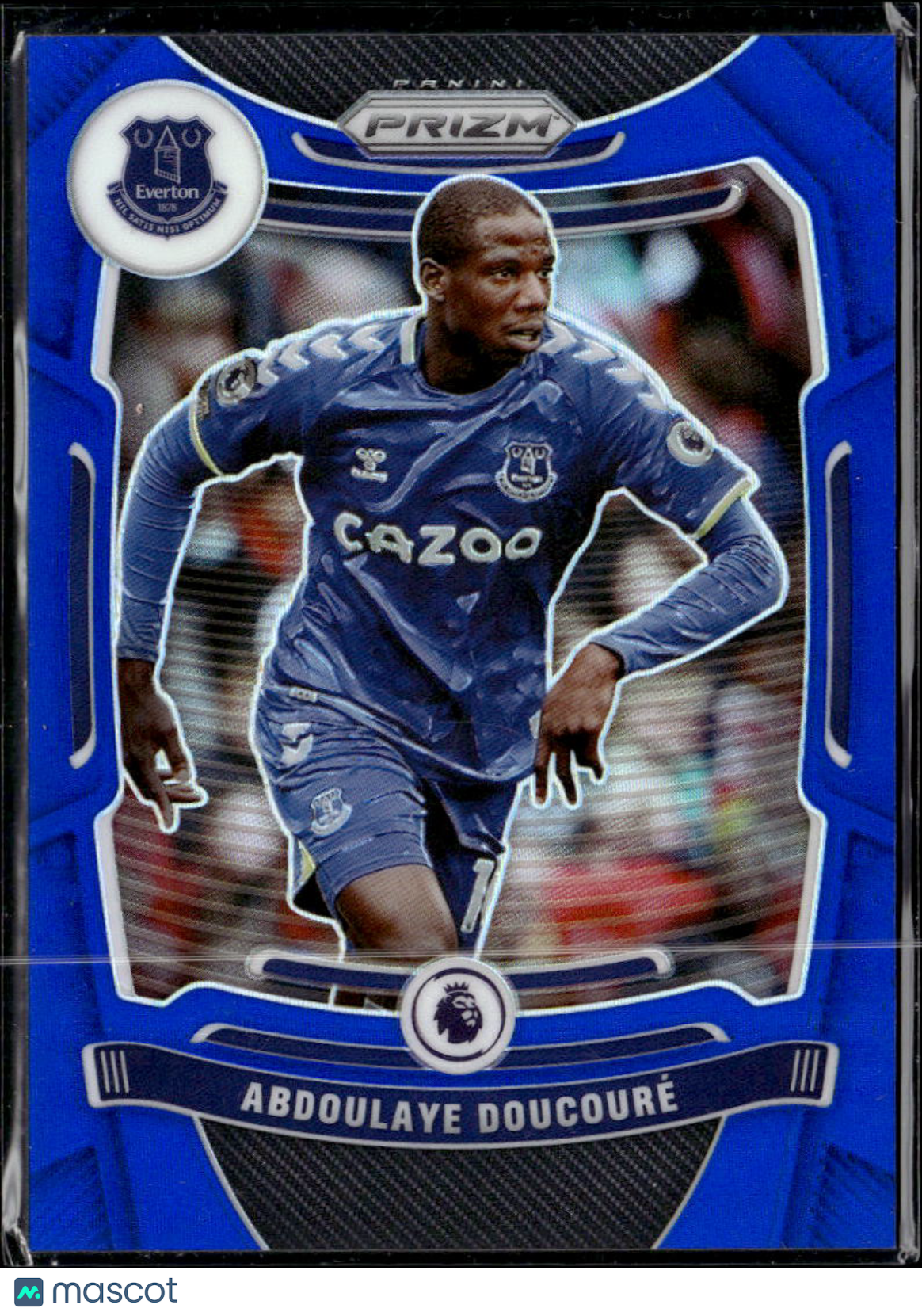 Abdoulaye Doucouré 2021 Panini Prizm Premier League Soccer Blue /340 Everton