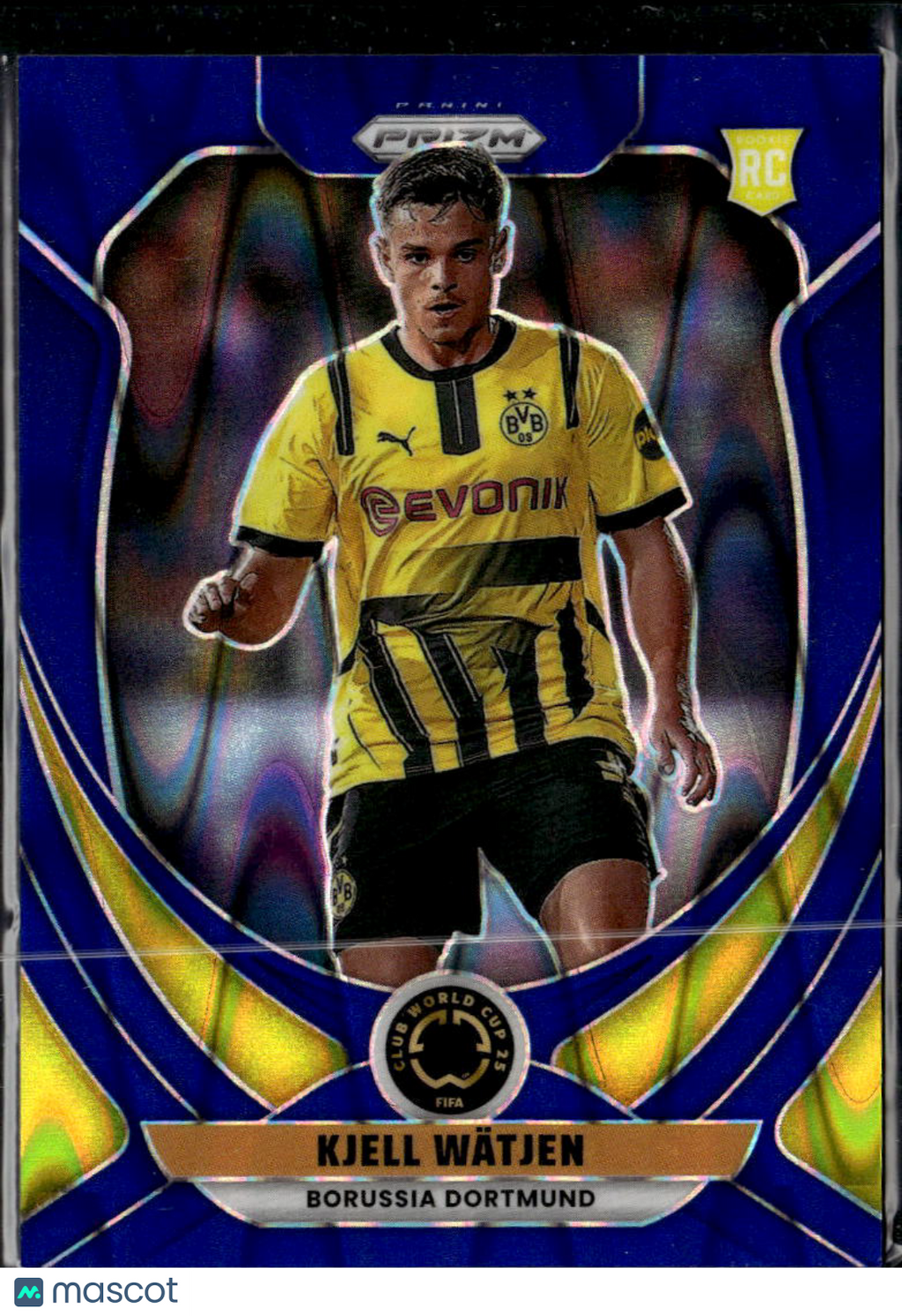 Kjell Wätjen 2025 Prizm FIFA Club World Cup RC Blue /275 Borussia Dortmund