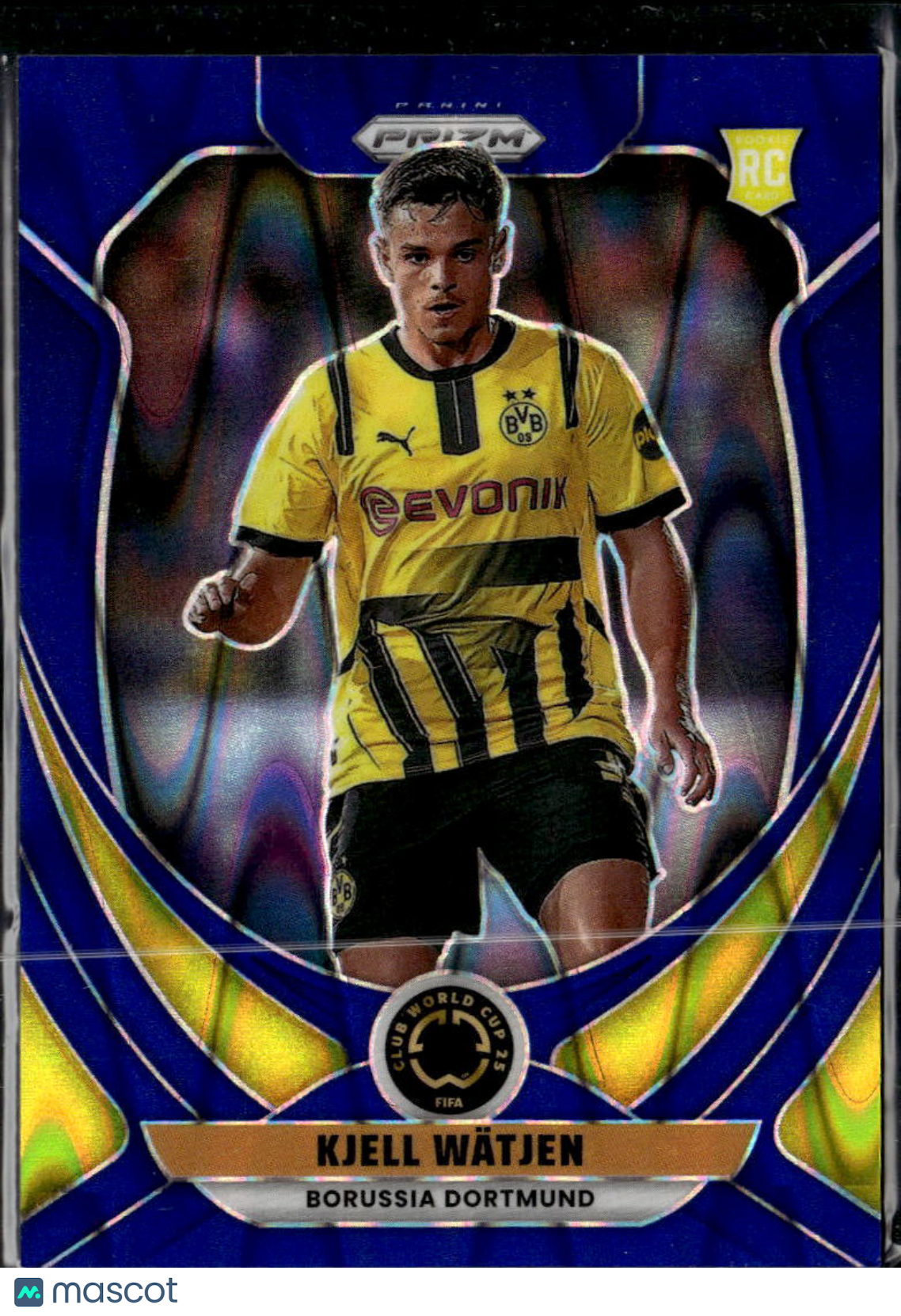 Kjell Wätjen 2025 Prizm FIFA Club World Cup RC Blue /275 Borussia Dortmund
