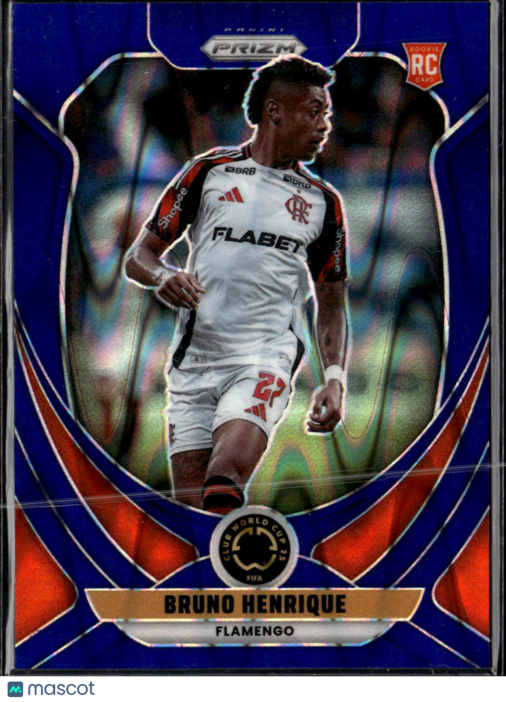 Bruno Henrique 2025 Panini Prizm FIFA Club World Cup RC /275 Flamengo