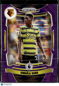 Ismaïla Sarr 2021 Panini Prizm Premier League Purple Pulsar /99 Watford