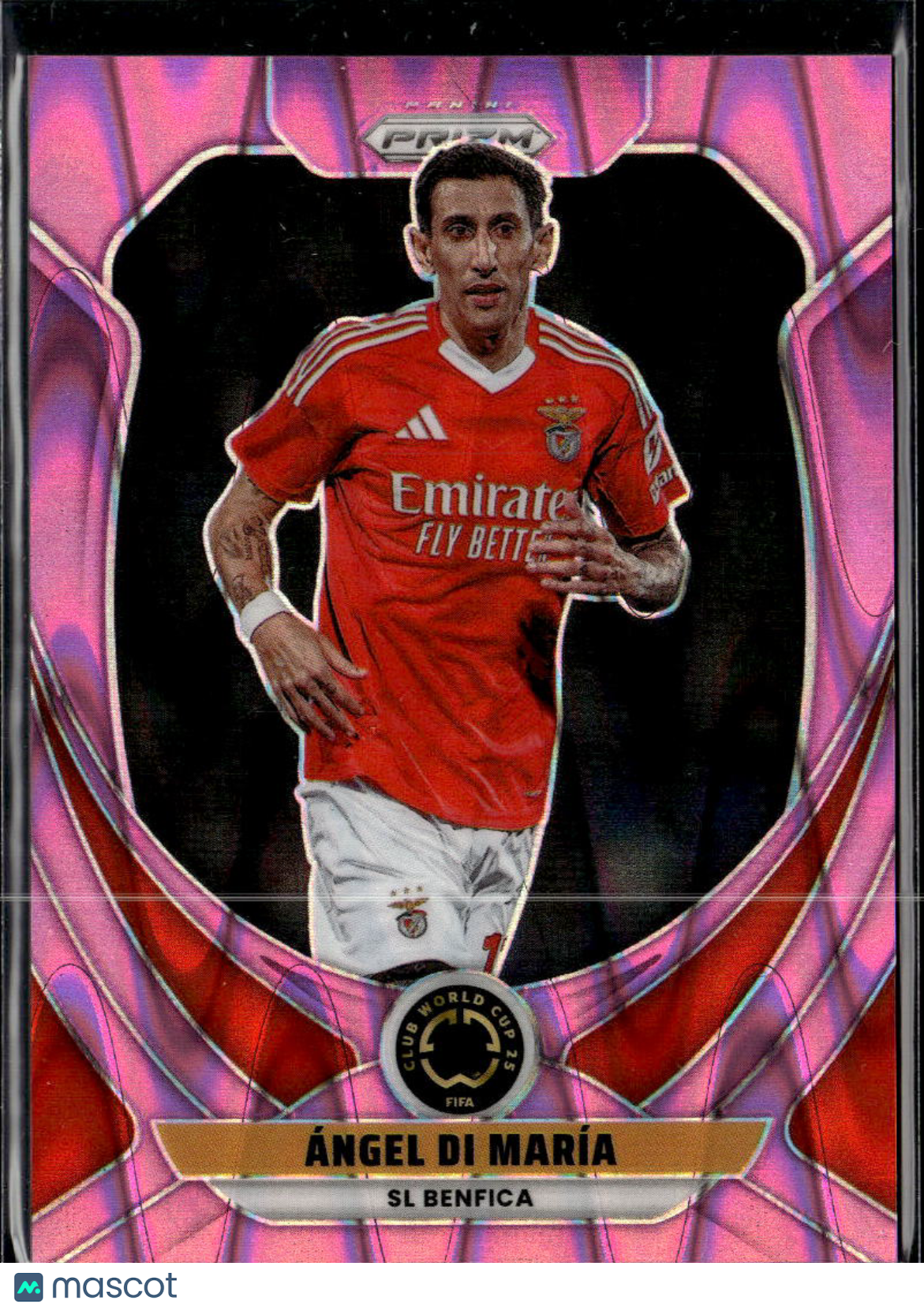 Angel Di María 2025 Panini Prizm FIFA Club World Cup Pink /299 SL Benfica