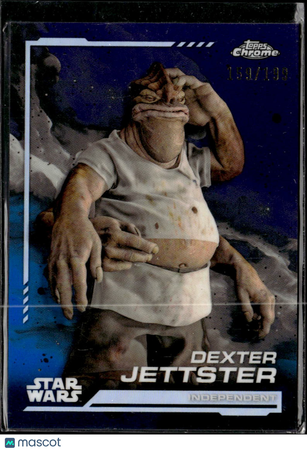 Dexter Jettster Topps Chrome Star Wars Purple Refractor 159/199 #142