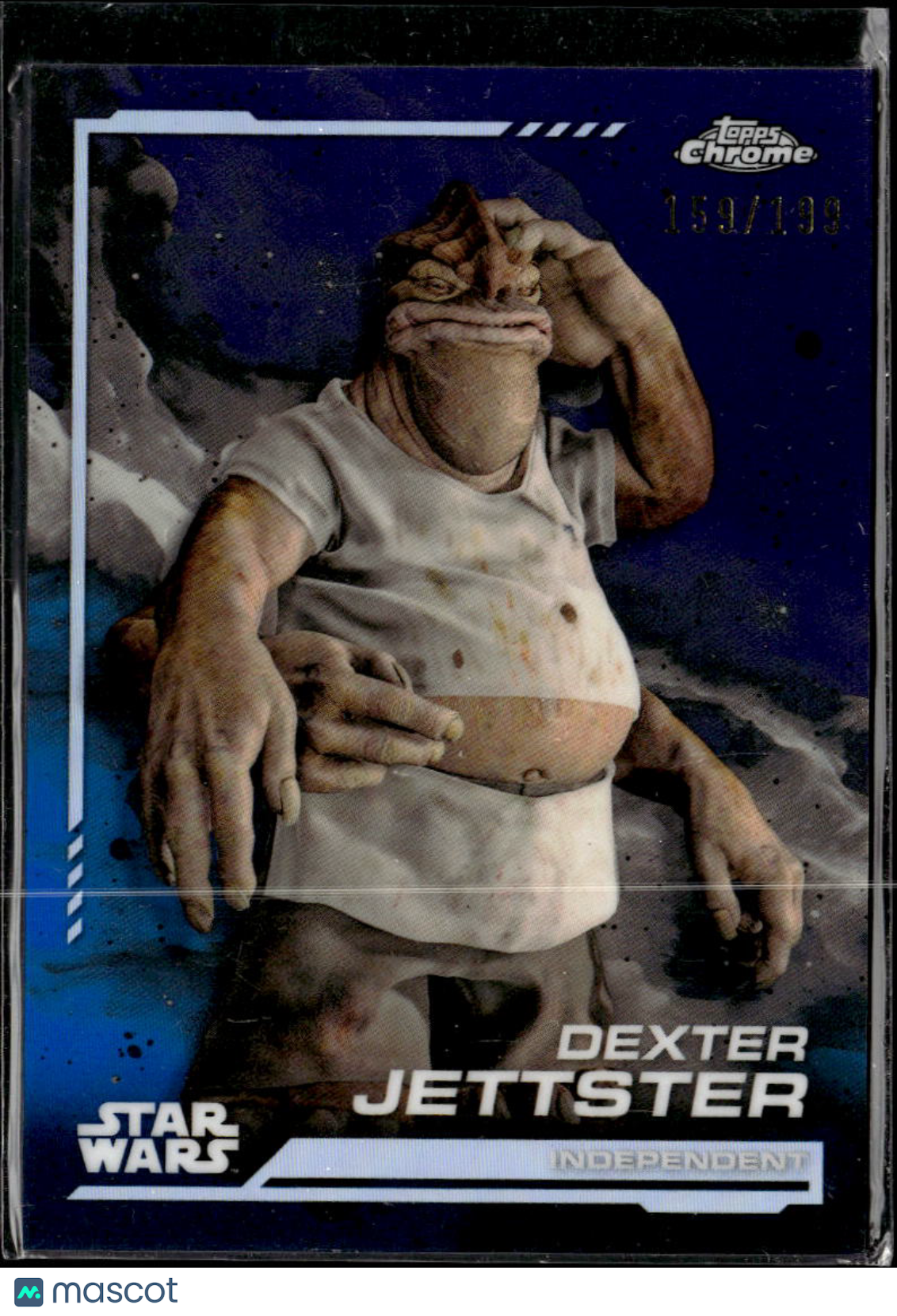 Dexter Jettster Topps Chrome Star Wars Purple Refractor 159/199 #142