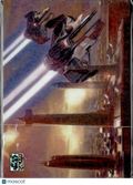 Actis-Class Interceptor Topps Star Wars Galaxy Mini Diamond Refractor #46