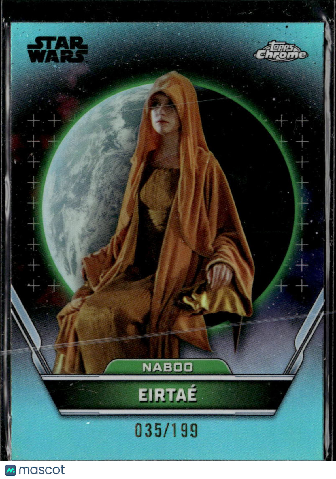 Eirtae Topps Chrome Star Wars Aqua Refractor 35/199 #6