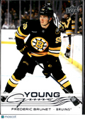 Frederic Brunet 2025 Upper Deck Series 2 Young Guns Boston Bruins