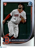Marcelo Mayer 2025 Bowman Chrome Red Rookie RC Boston Red Sox