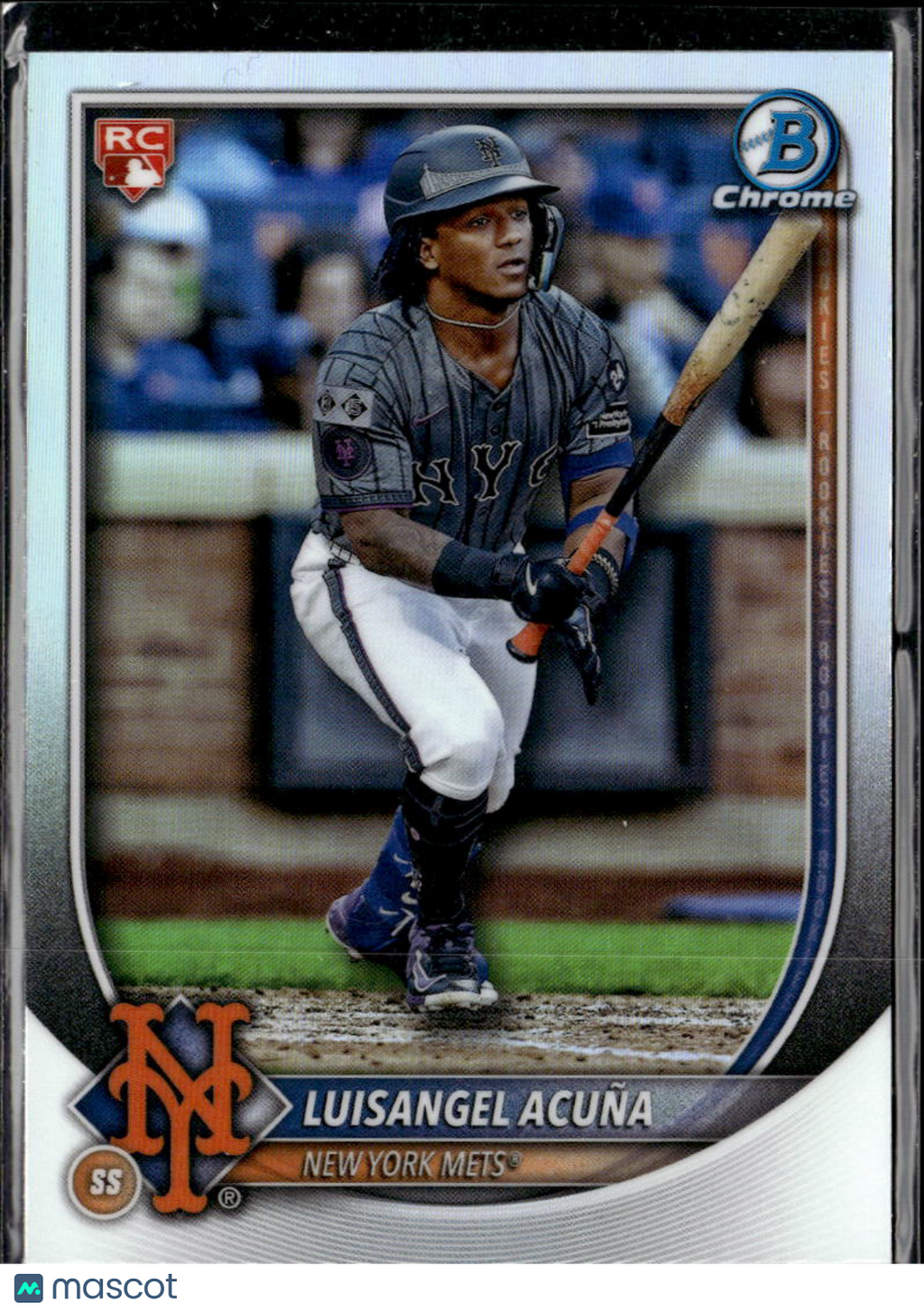 Luisangel Acuna 2025 Bowman Chrome Red Rookie RC New York Mets