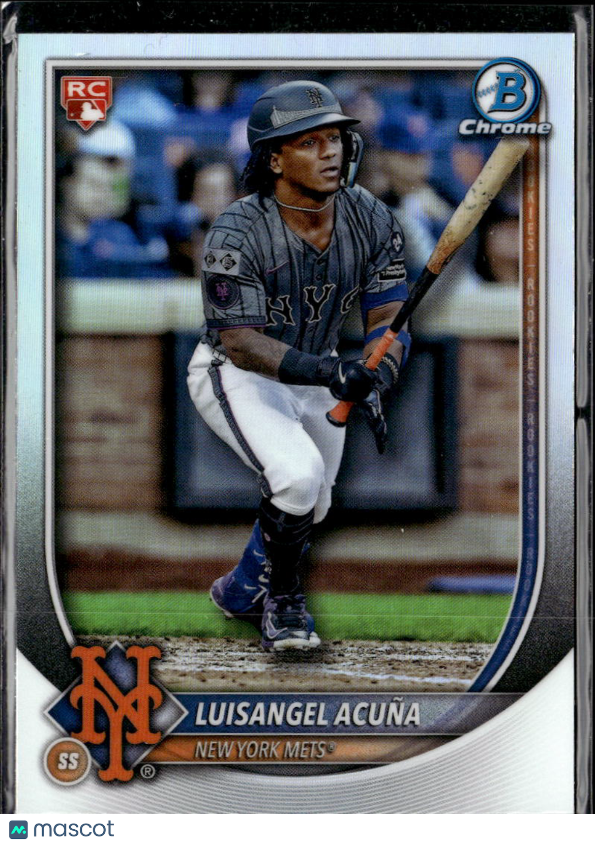 Luisangel Acuna 2025 Bowman Chrome Red Rookie RC New York Mets