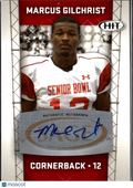Marcus Gilchrist 2011 SAGE HIT Autographs Auto RC New York Jets