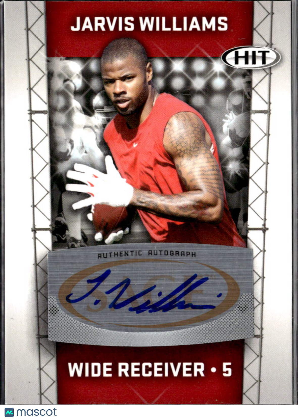 Jarvis Williams 2011 SAGE HIT Auto Autograph RC Rookie