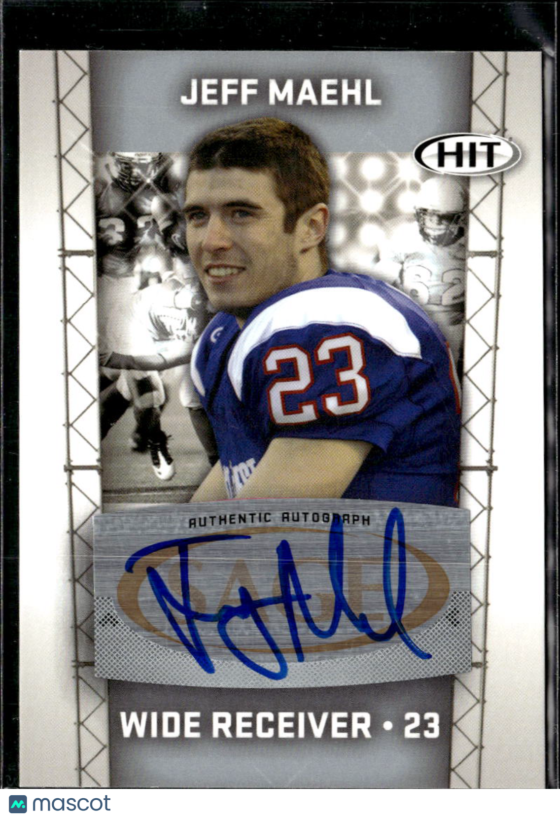 Jeff Maehl 2011 SAGE HIT Auto Autograph Rookie RC